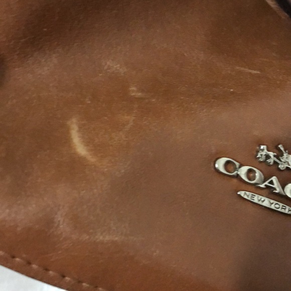 Coach Chelsea Leather Chestnut Shoulder Crossbody Bag.  Great Used Condition. - Picture 15 of 16